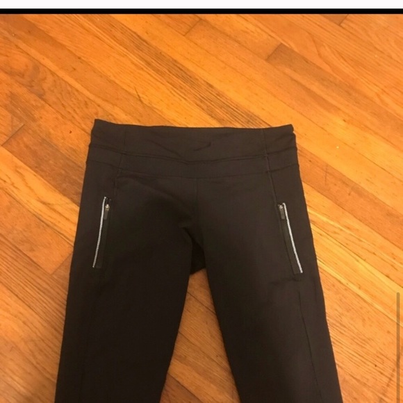 Lululemon inspire tight II mesh black size 4 - Picture 4 of 5